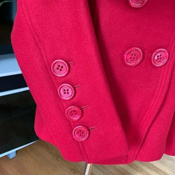 COPY - Guess*Jeans Wool Blend Double Breasted Peacoat - Picture 7 of 14